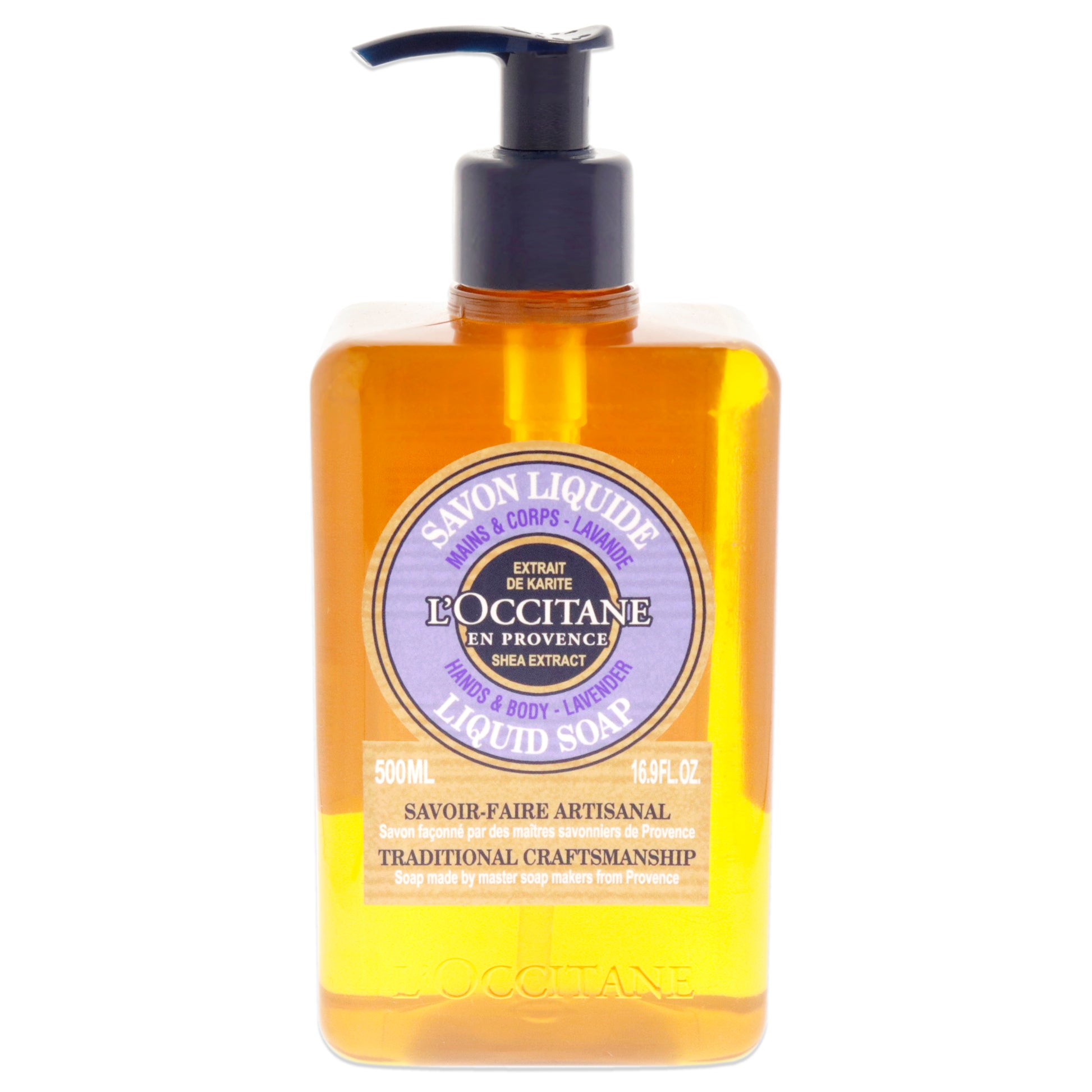 Shea Butter Hands and Body Liquid Soap - Lavender
