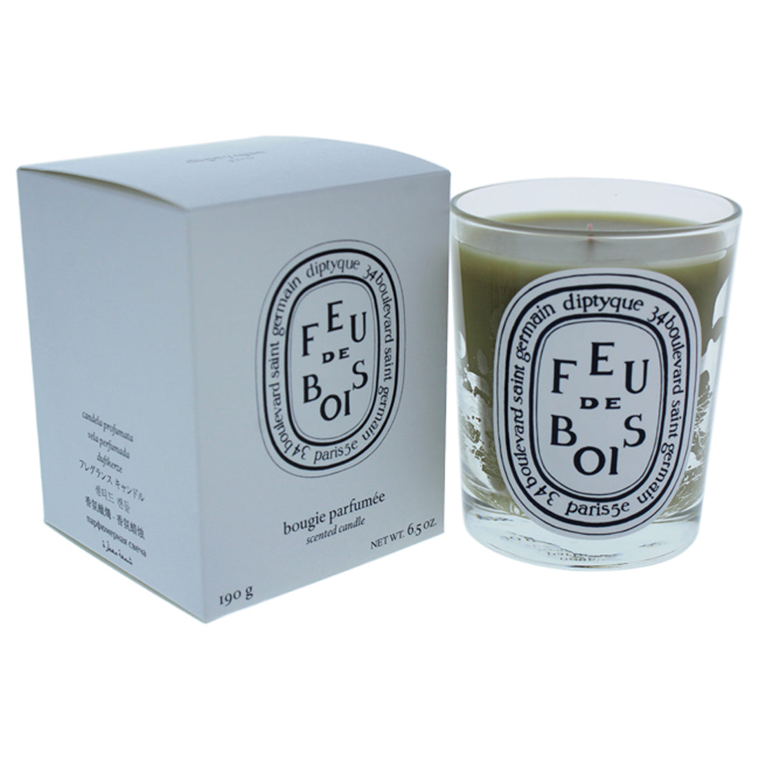 Feu De Bois Scented Candle by Diptyque for Unisex - 6.5 oz Candle