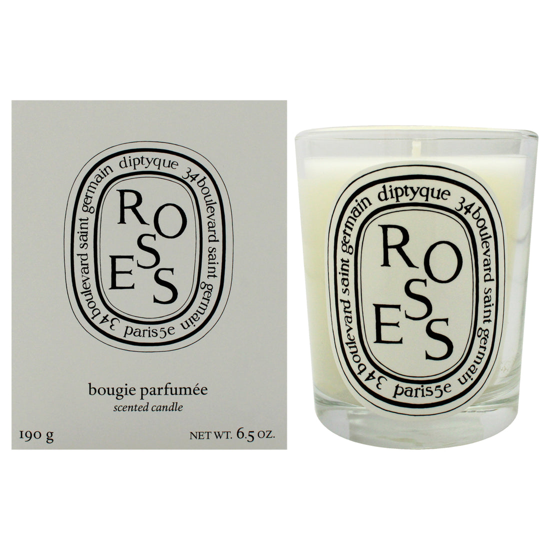 Diptyque Roses Scented Candle