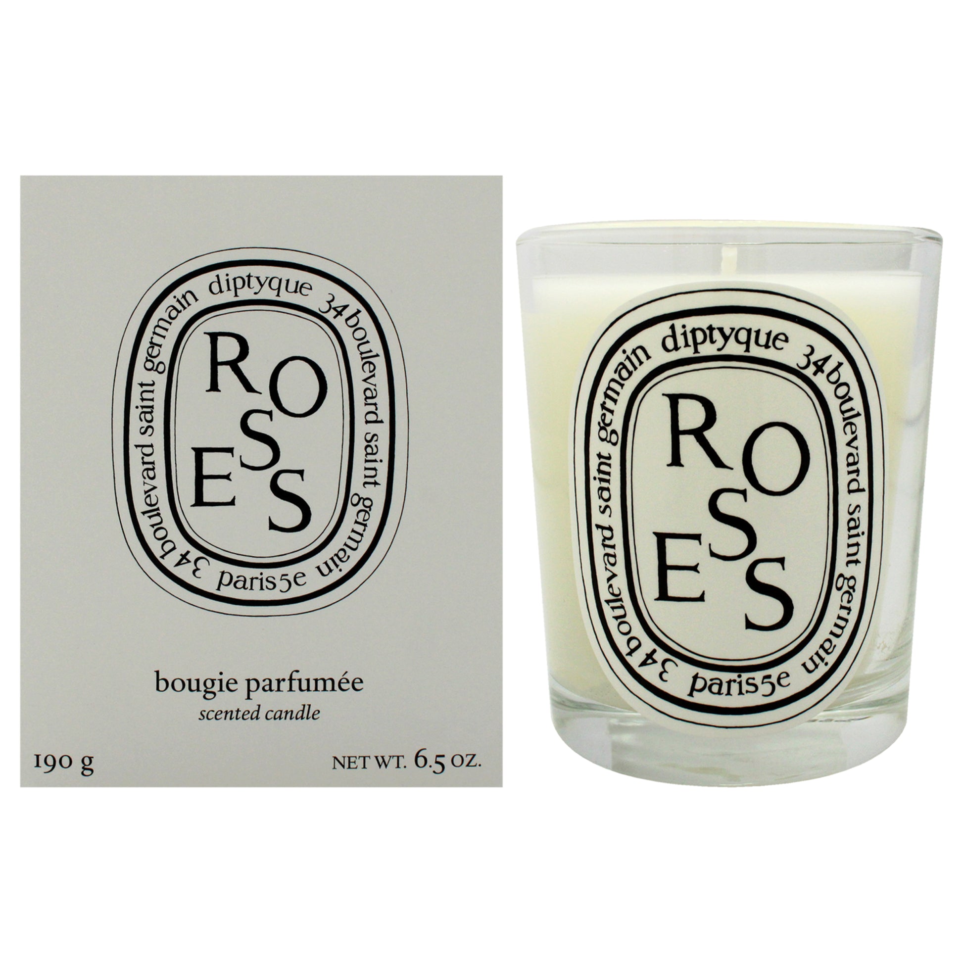 Diptyque Roses Scented Candle