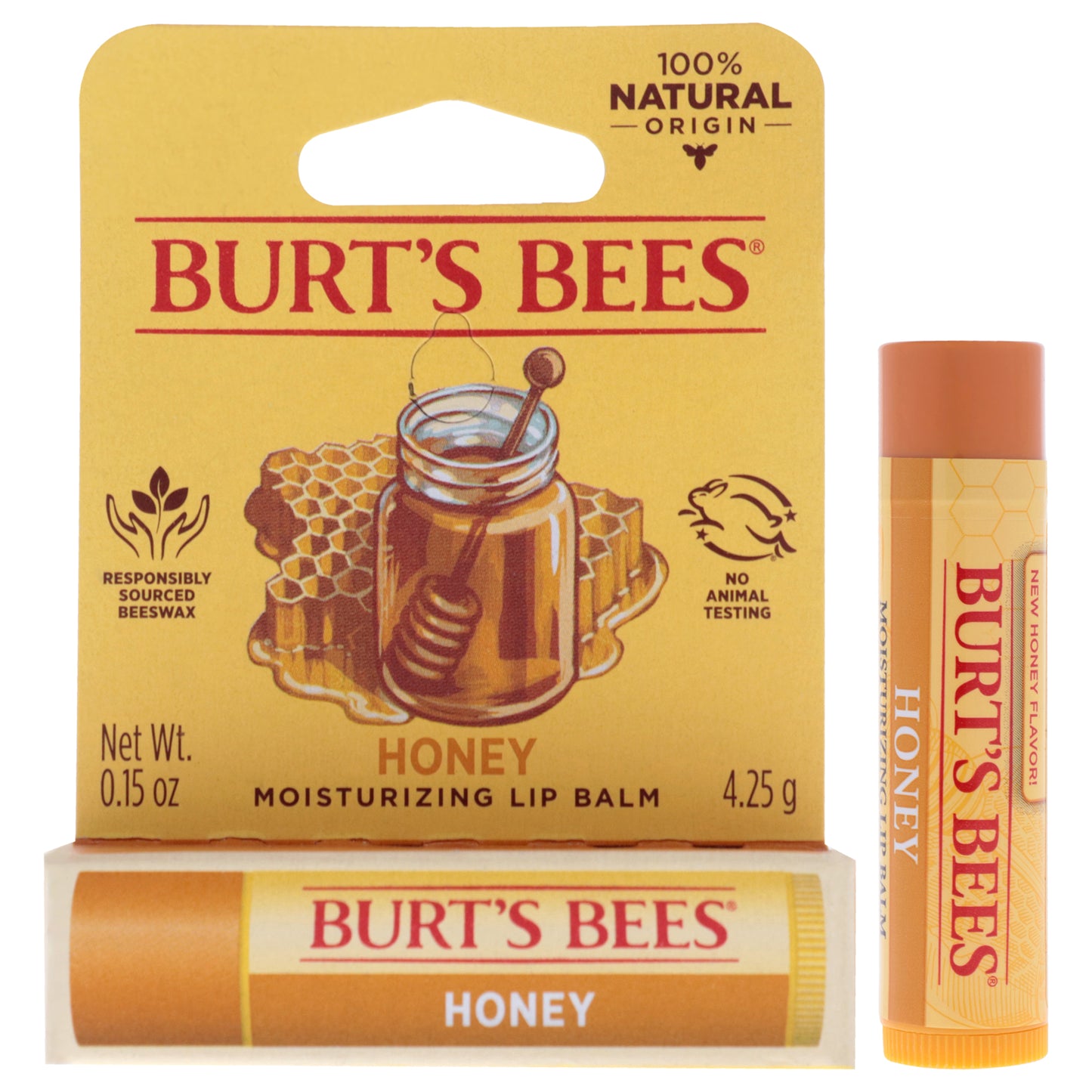 Honey Moisturizing Lip Balm Blister