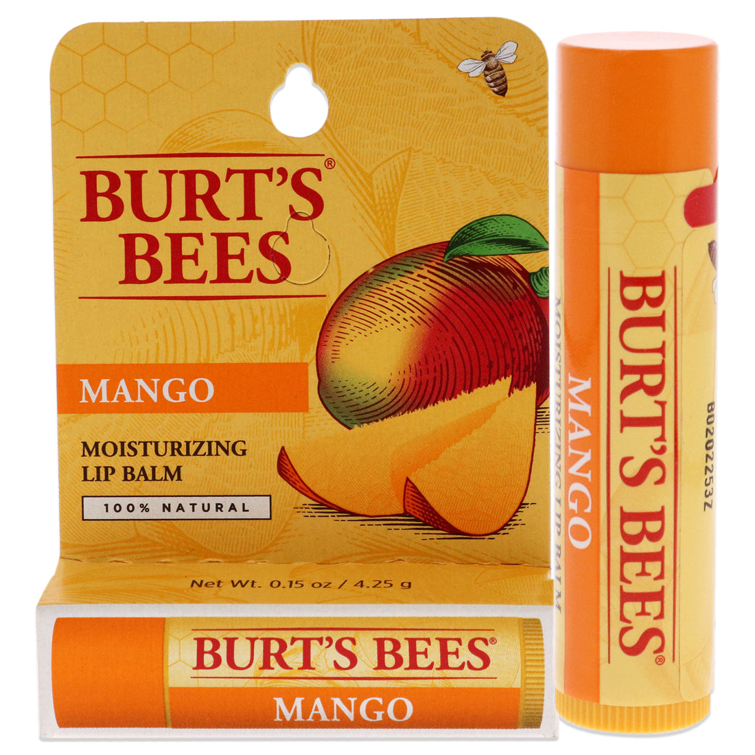 Mango Moisturizing Lip Balm Blister