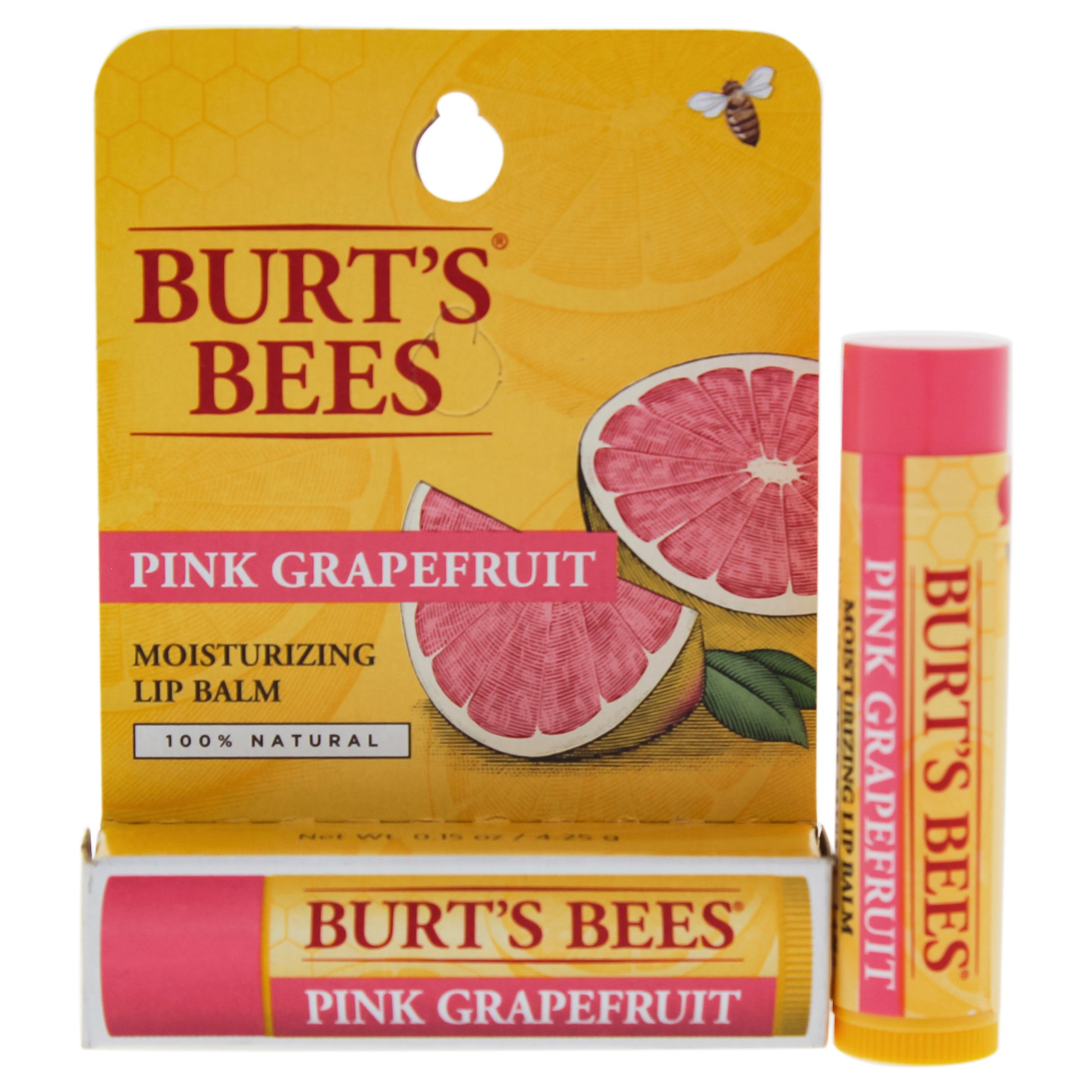 Pink Grapefruit Moisturizing Lip Balm Blister