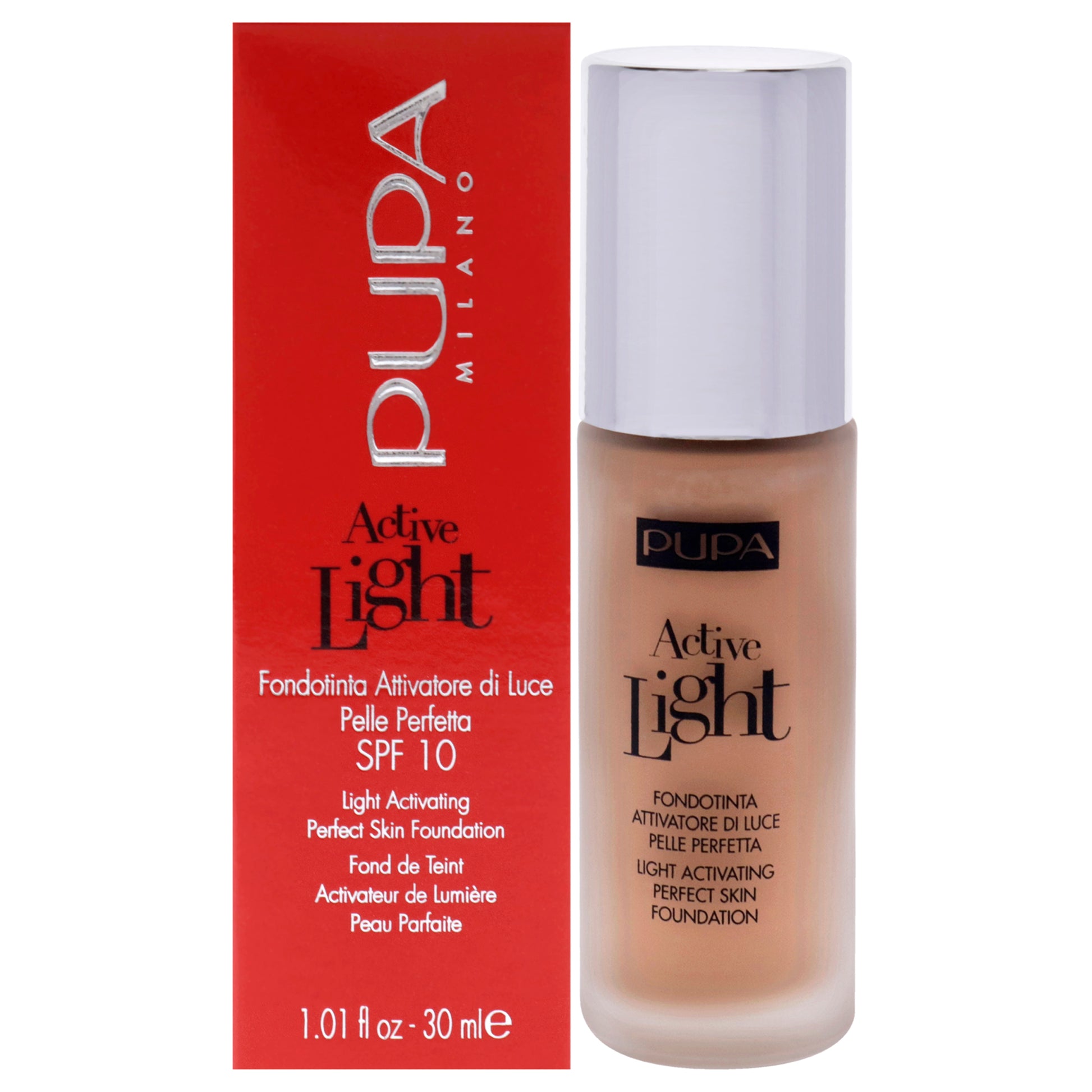 Pupa Milano Active Light Perfect Skin Foundation SPF 10