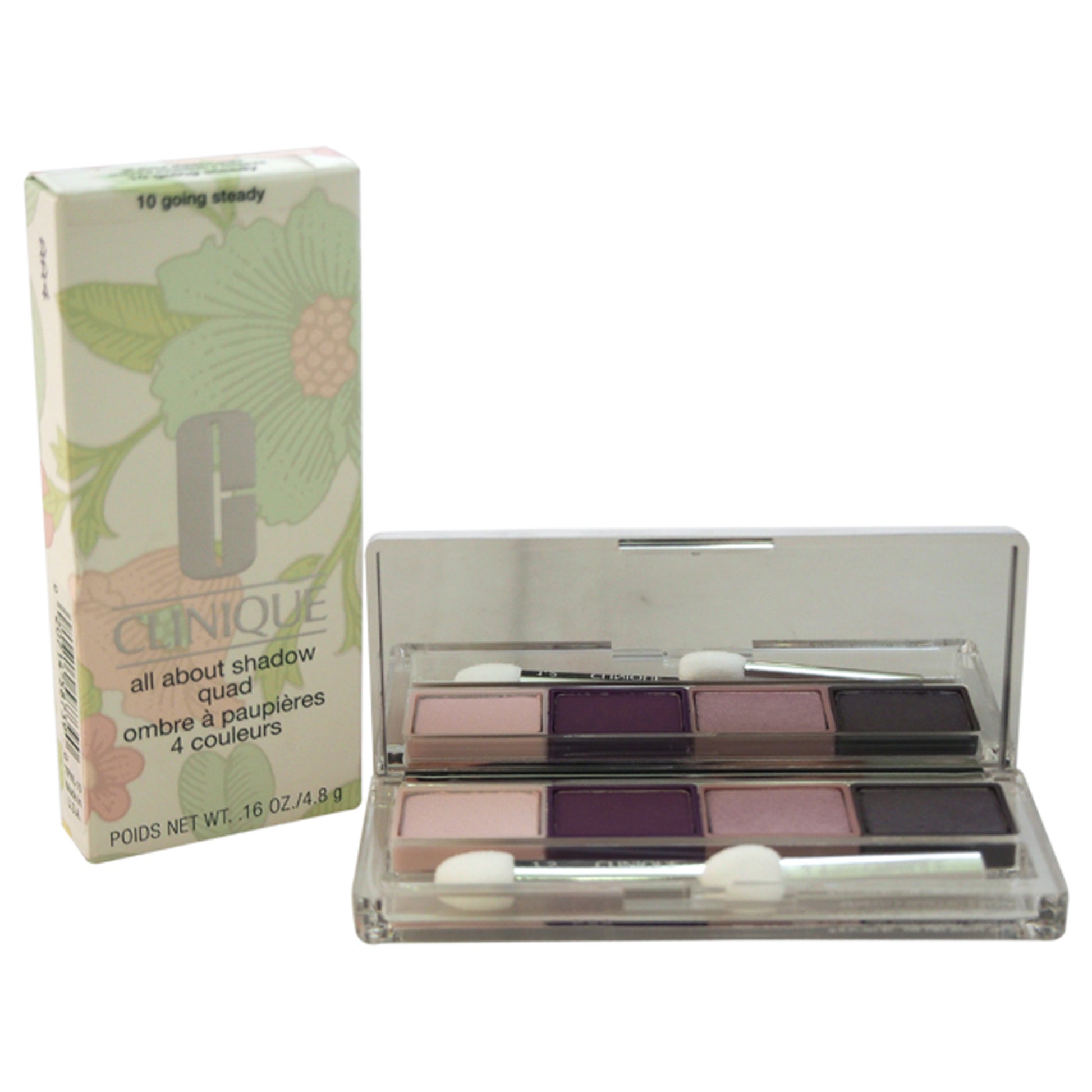 All About Shadow Quad - 10 Going Steady by Clinique for Women - 0.16 oz Eye Shadow