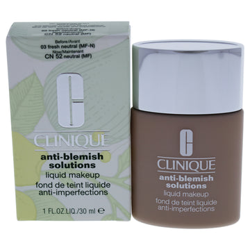 Anti-Blemish Solutions Liquid Makeup - # 03 Fresh Neutral MF by Clinique for Women - 1 oz Foundation