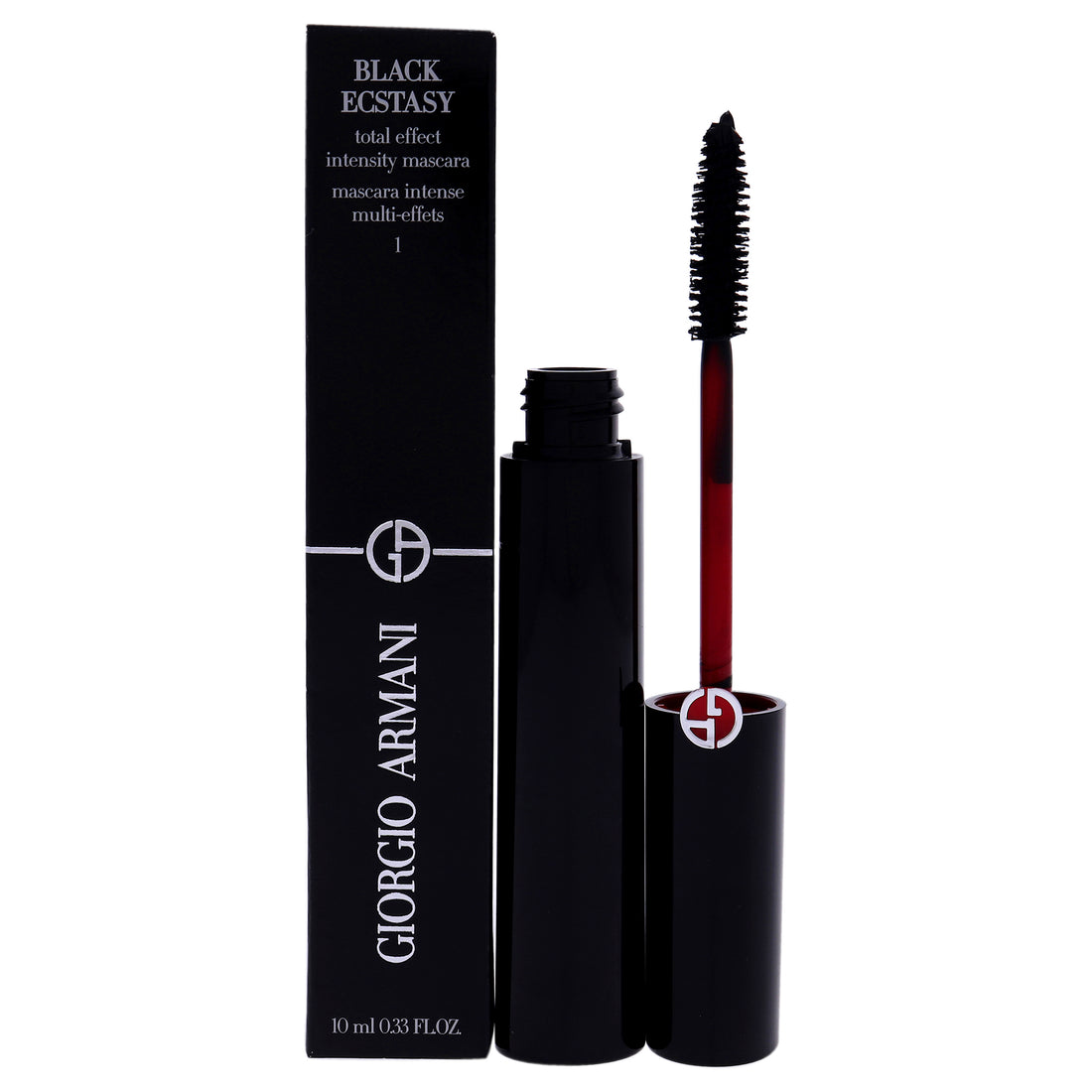 Black Ecstasy Total Effect Intensity Mascara - 1 Obsidian Black