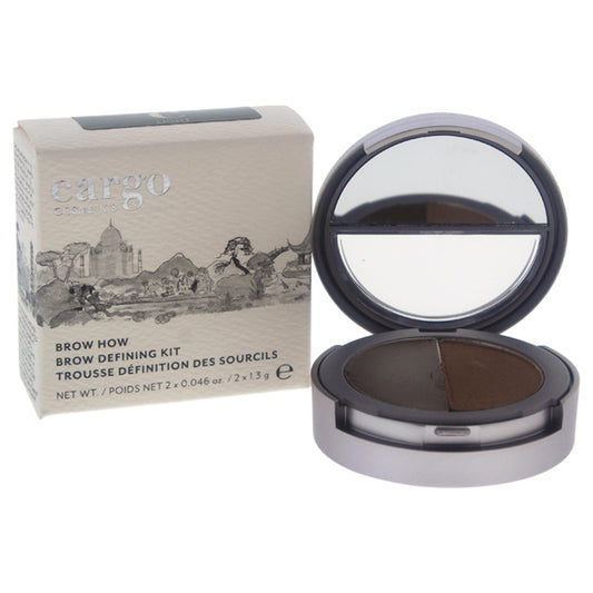 Brow Defining Kit - Light by Cargo for Women - 2 x 0.46 oz Brow Definer & Brow Finish Powder