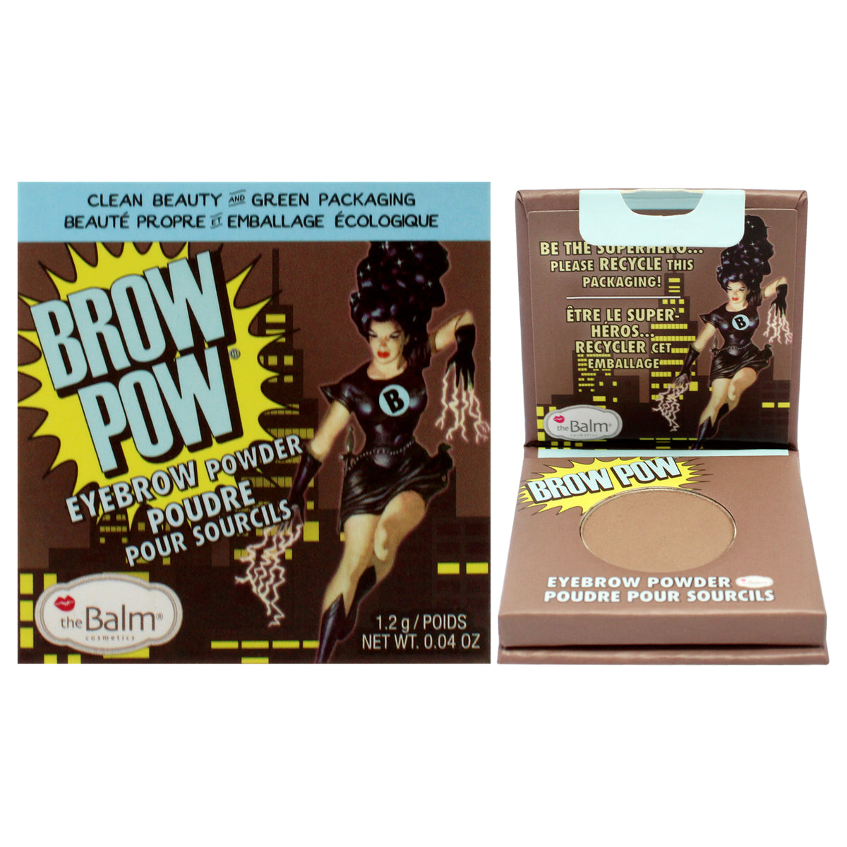the Balm Brow Pow Eyebrow Powder