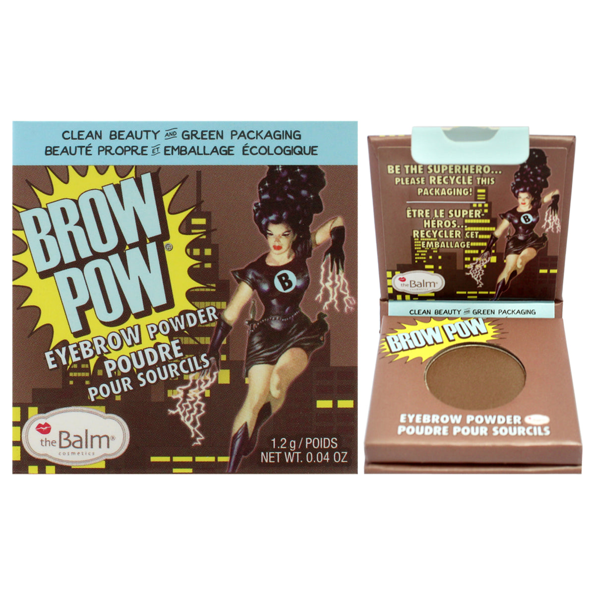 the Balm Brow Pow Eyebrow Powder