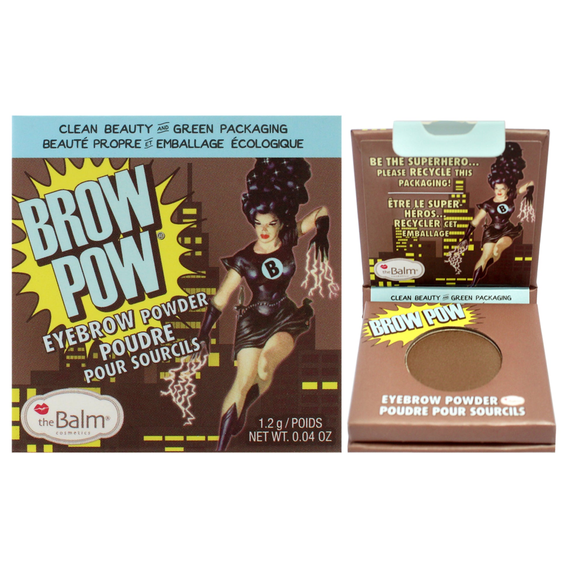 the Balm Brow Pow Eyebrow Powder