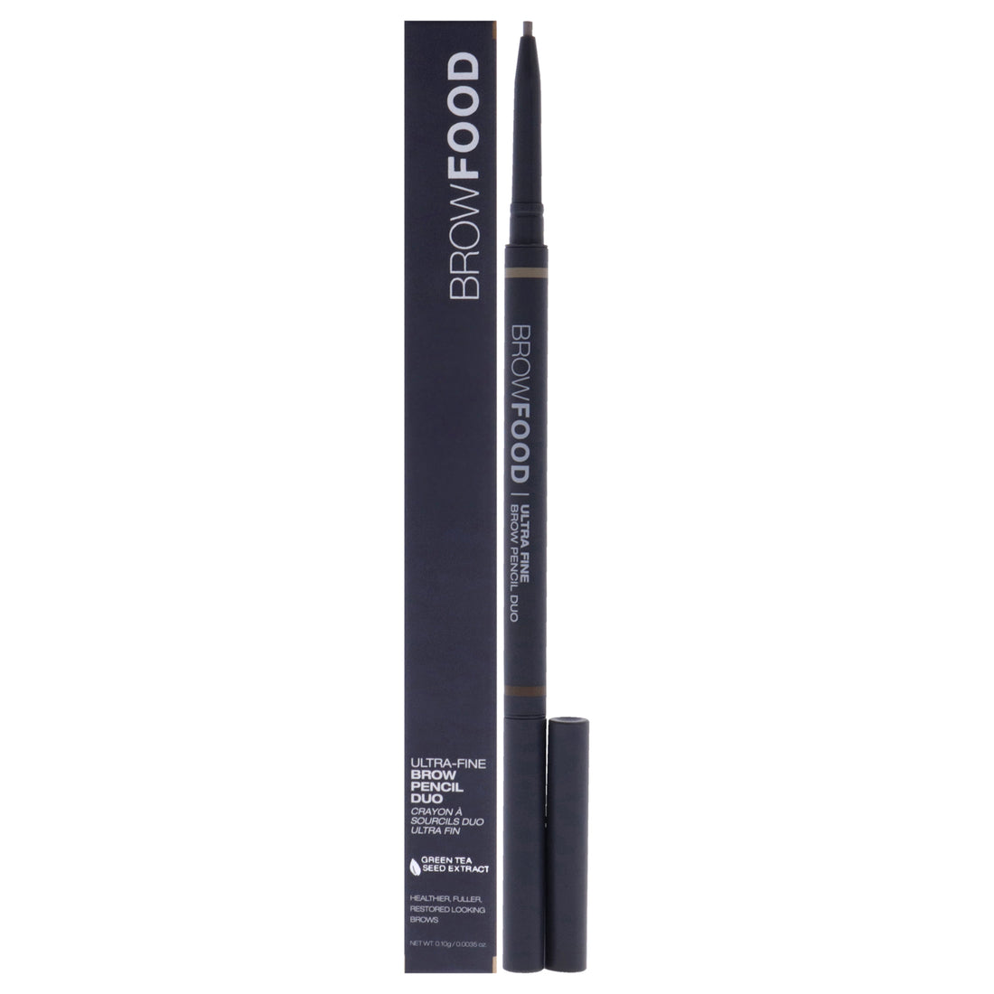 BrowFood Ultra Fine Brow Pencil Duo - Dark Blonde