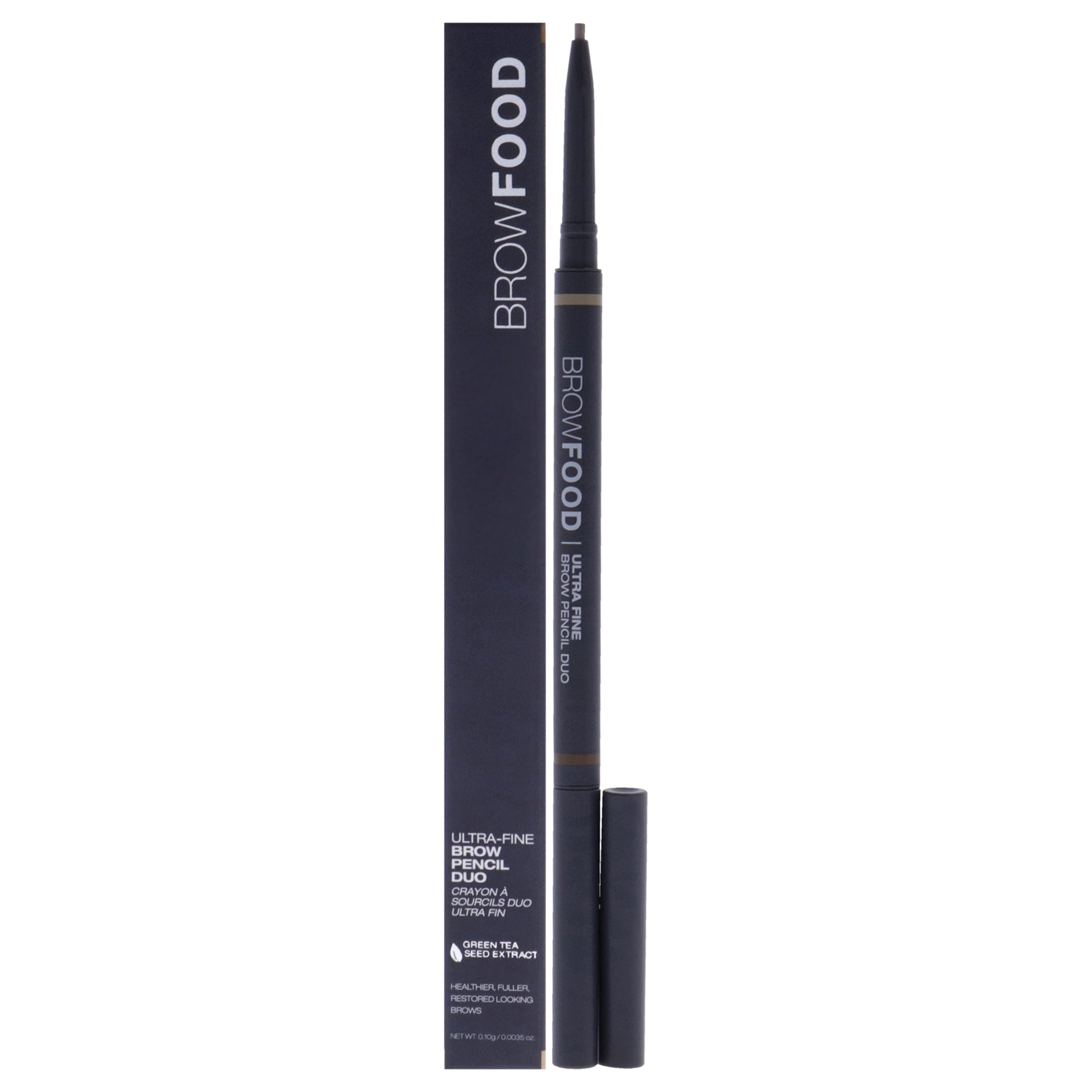 BrowFood Ultra Fine Brow Pencil Duo - Dark Blonde