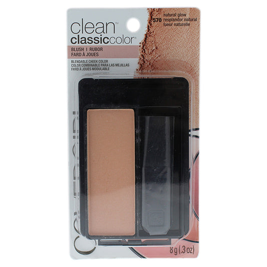 Classic Color Blush - # 570 Natural Glow by CoverGirl for Women - 0.3 oz Blush