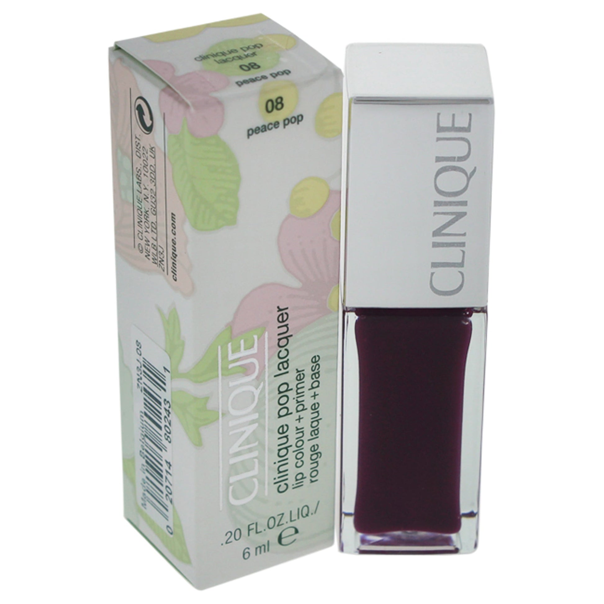 Clinique Pop Lacquer Lip Colour + Primer - 08 Peace Pop