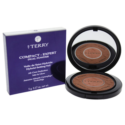 Compact Expert Dual Powder - # 8 Mocha Fizz by By Terry for Women - 0.17 oz Compact