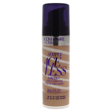 CoverGirl + Olay Simply Ageless 3-in-1 Liquid Foundation - # 255 Soft Honey by CoverGirl for Women - 1 oz Foundation