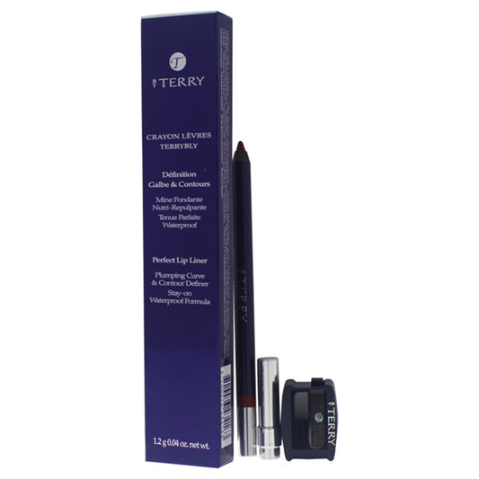Crayon Levres Terrbly Waterproof Perfect Lip Liner - # 4 Red Cancan by By Terry for Women - 0.042 oz Lip Liner