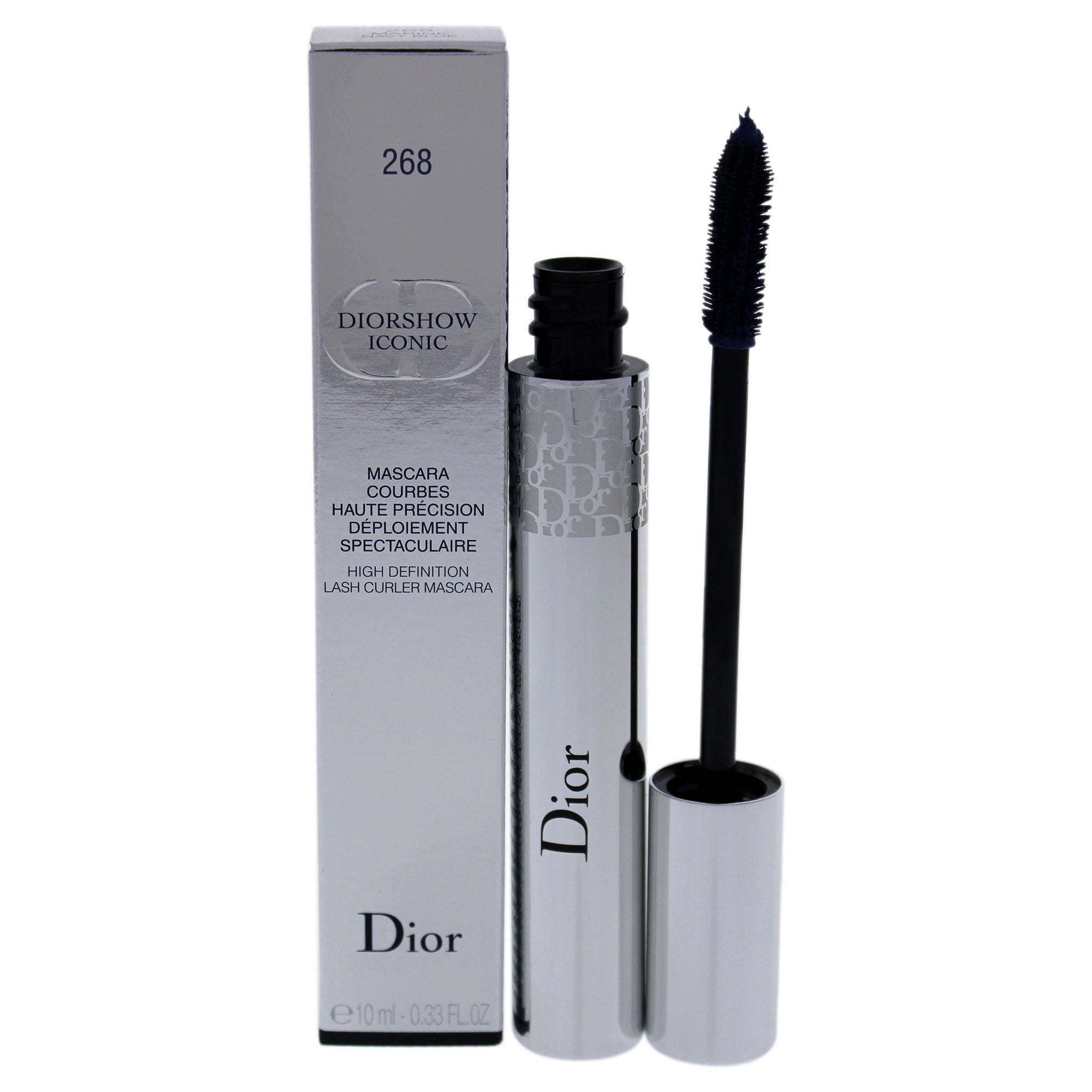 DiorShow Iconic High Definition Lash Curler Mascara - # 268 Navy Blue by Christian Dior for Women 0.33 oz Mascara