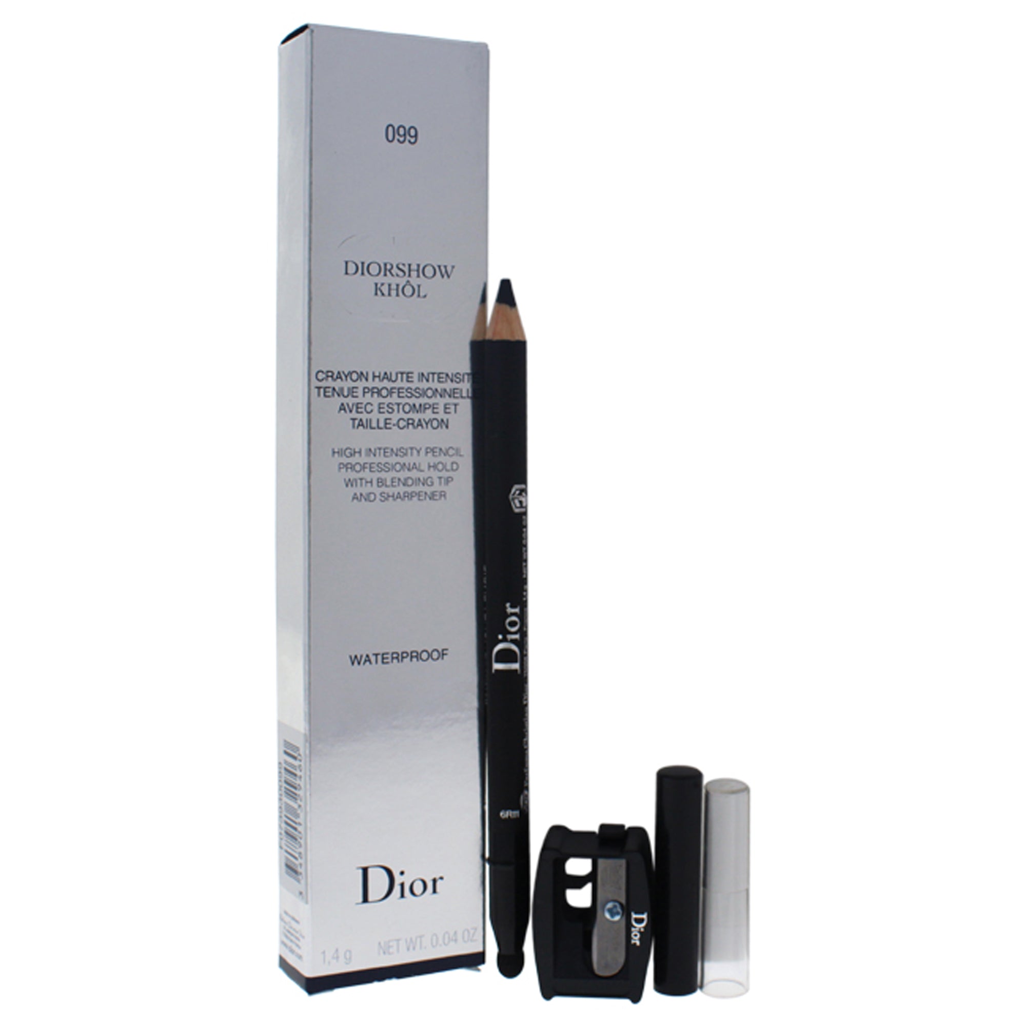 Diorshow Khol High Intensity Pencil Waterproof - # 099 Black Khol by Christian Dior for Women 0.04 oz Eyeliner