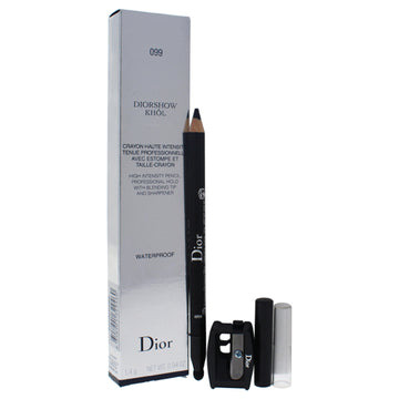 Diorshow Khol High Intensity Pencil Waterproof - # 099 Black Khol by Christian Dior for Women 0.04 oz Eyeliner