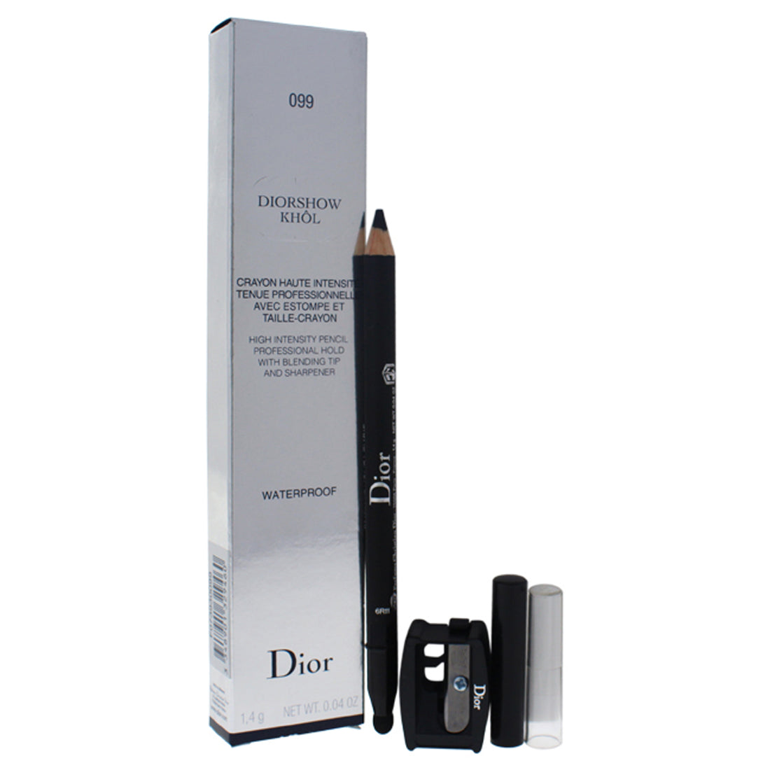 Diorshow Khol High Intensity Pencil Waterproof and Sharpener - 099 Black Khol