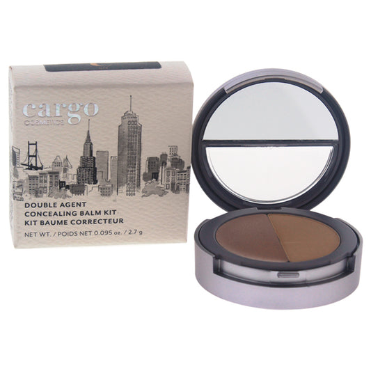 Double Agent Concealing Balm Kit - # 5N Dark by Cargo for Women 0.095 oz Concealer