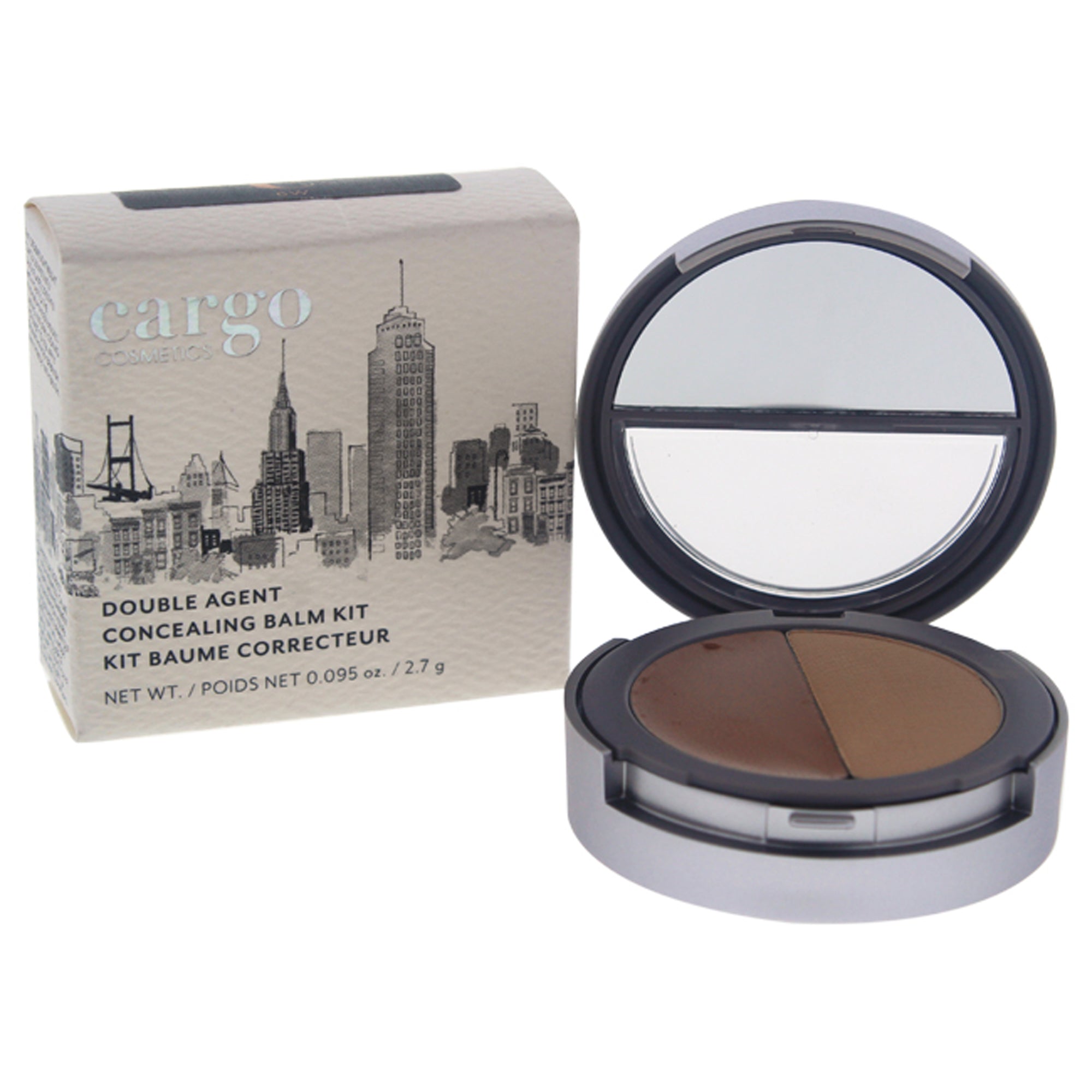 Double Agent Concealing Balm Kit - # 6W Deep by Cargo for Women 0.095 oz Concealer