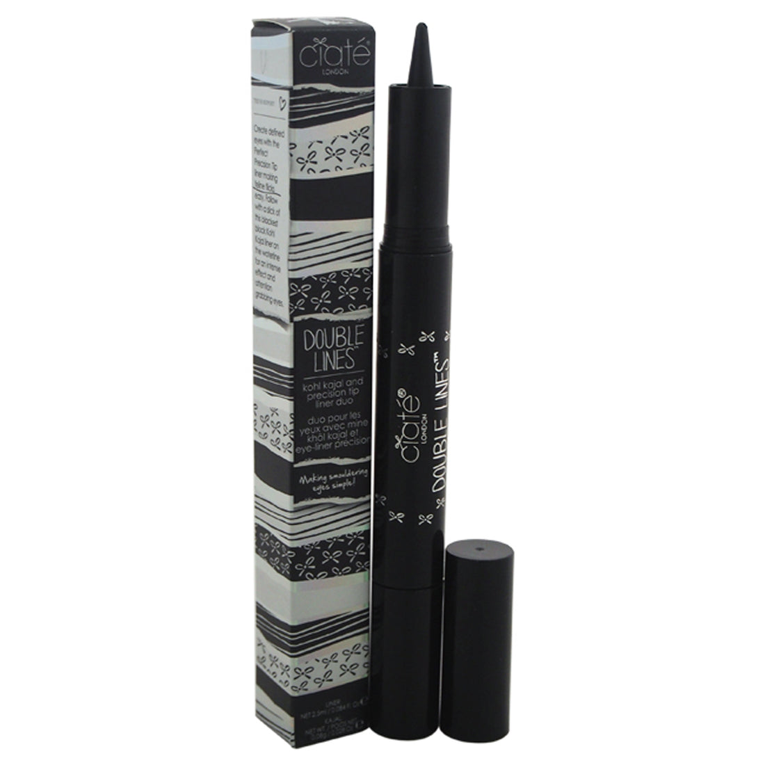 Double Lines Kohl Kajal and Precision Tip Liner Duo - Black