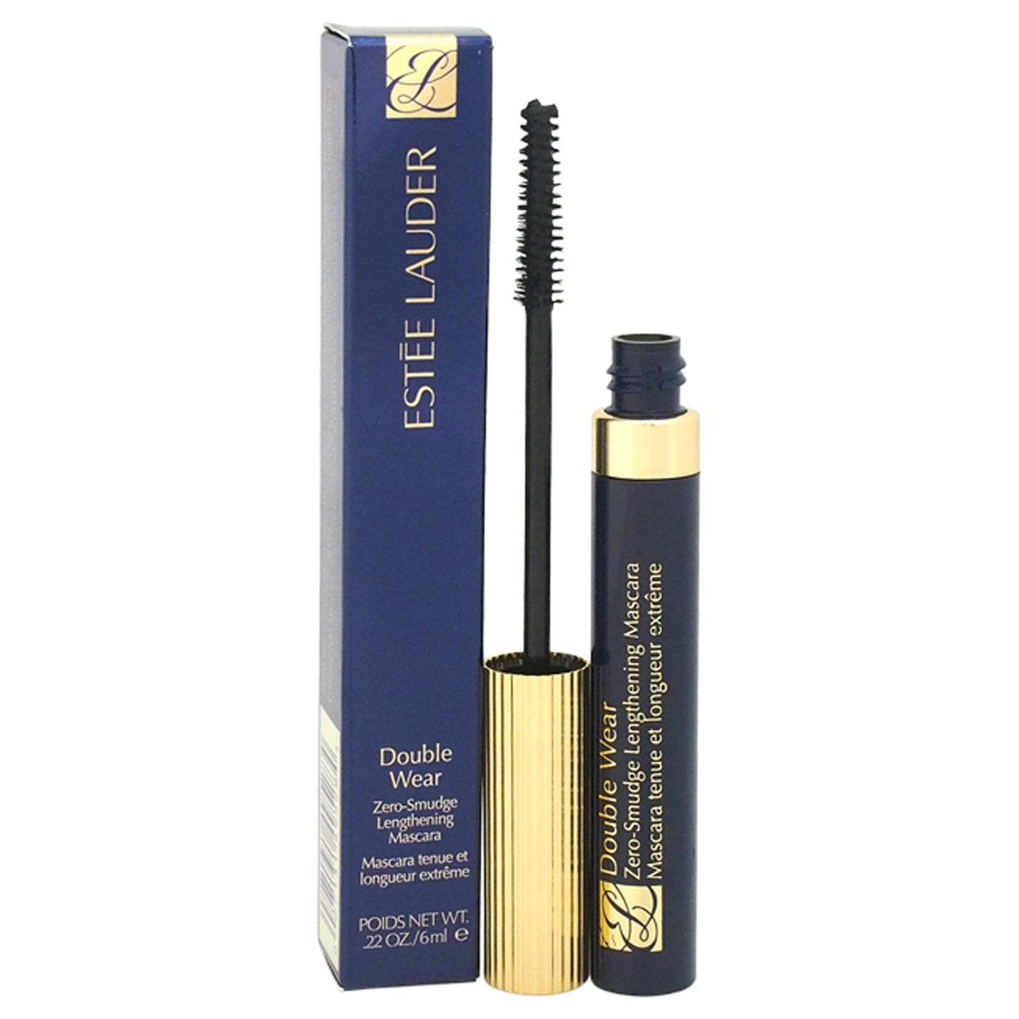 Double Wear Zero-Smudge Lengthening Mascara - # 01 Black