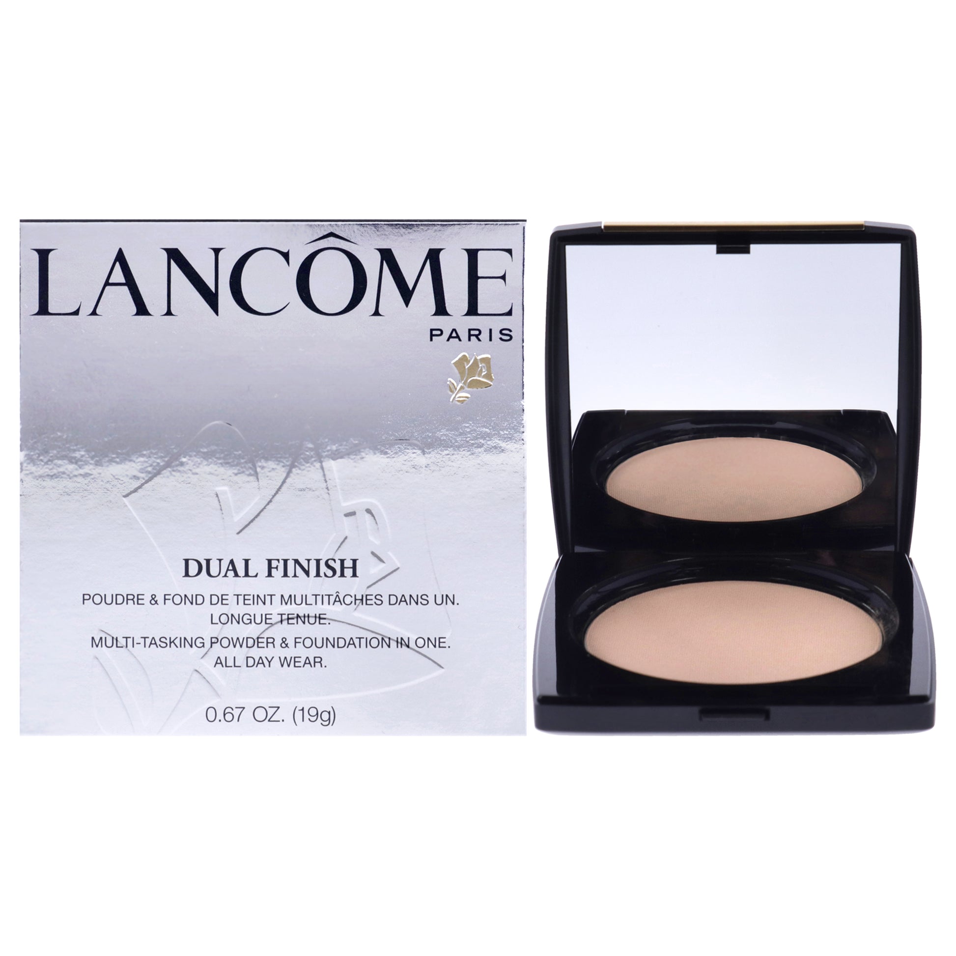 Dual Finish Versatile Powder Makeup - # Matte Porcelaine DIvoire I by Lancome for Women - 0.67 oz Powder