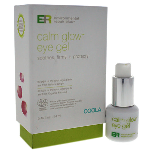 Environmental Repair Plus Calm Glow Eye Gel by Coola for Women - 0.46 oz Eye Gel