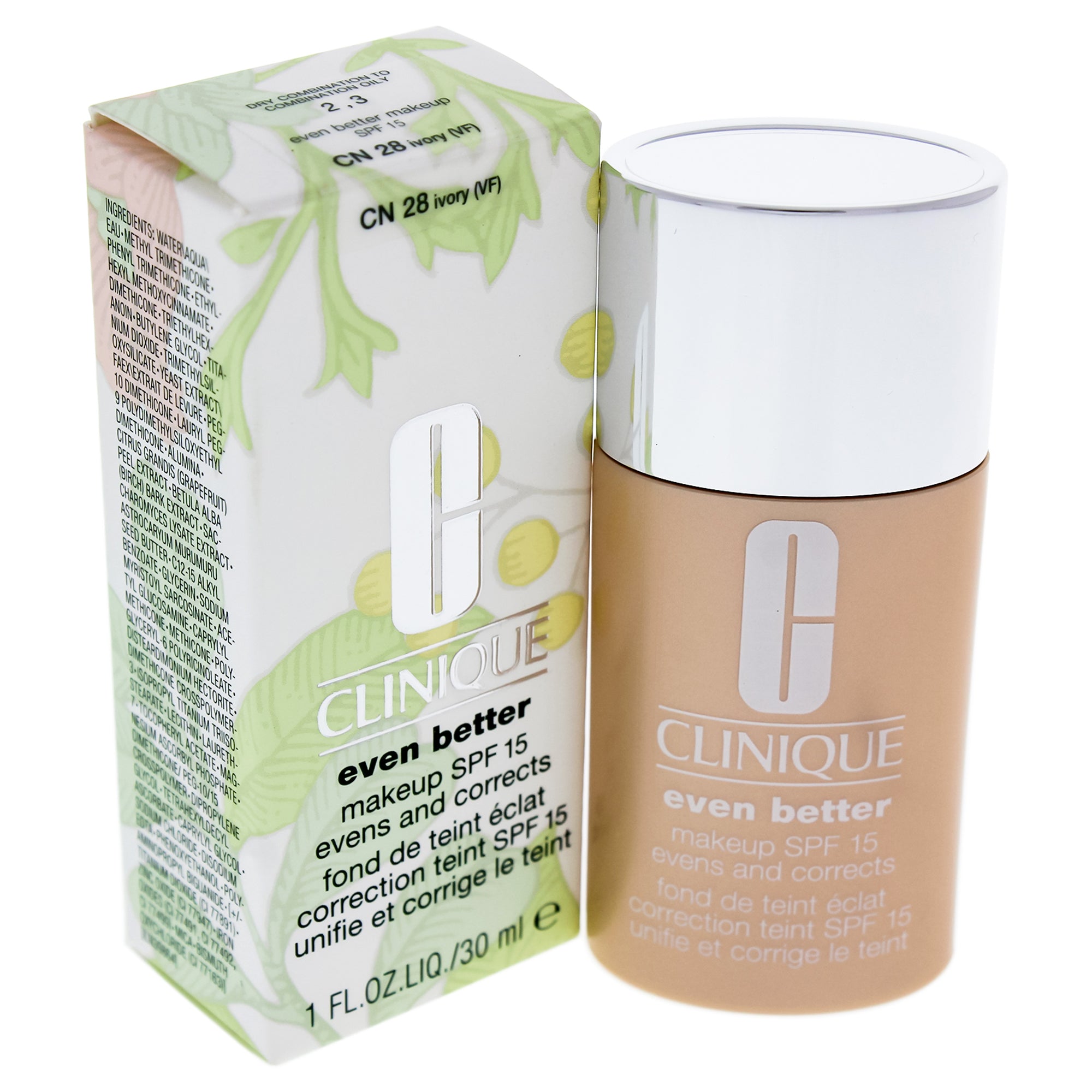 Even Better Makeup SPF 15 - 03 Ivory Dry Combination To Combination Oily Skin by Clinique for Women - 1 oz Foundation