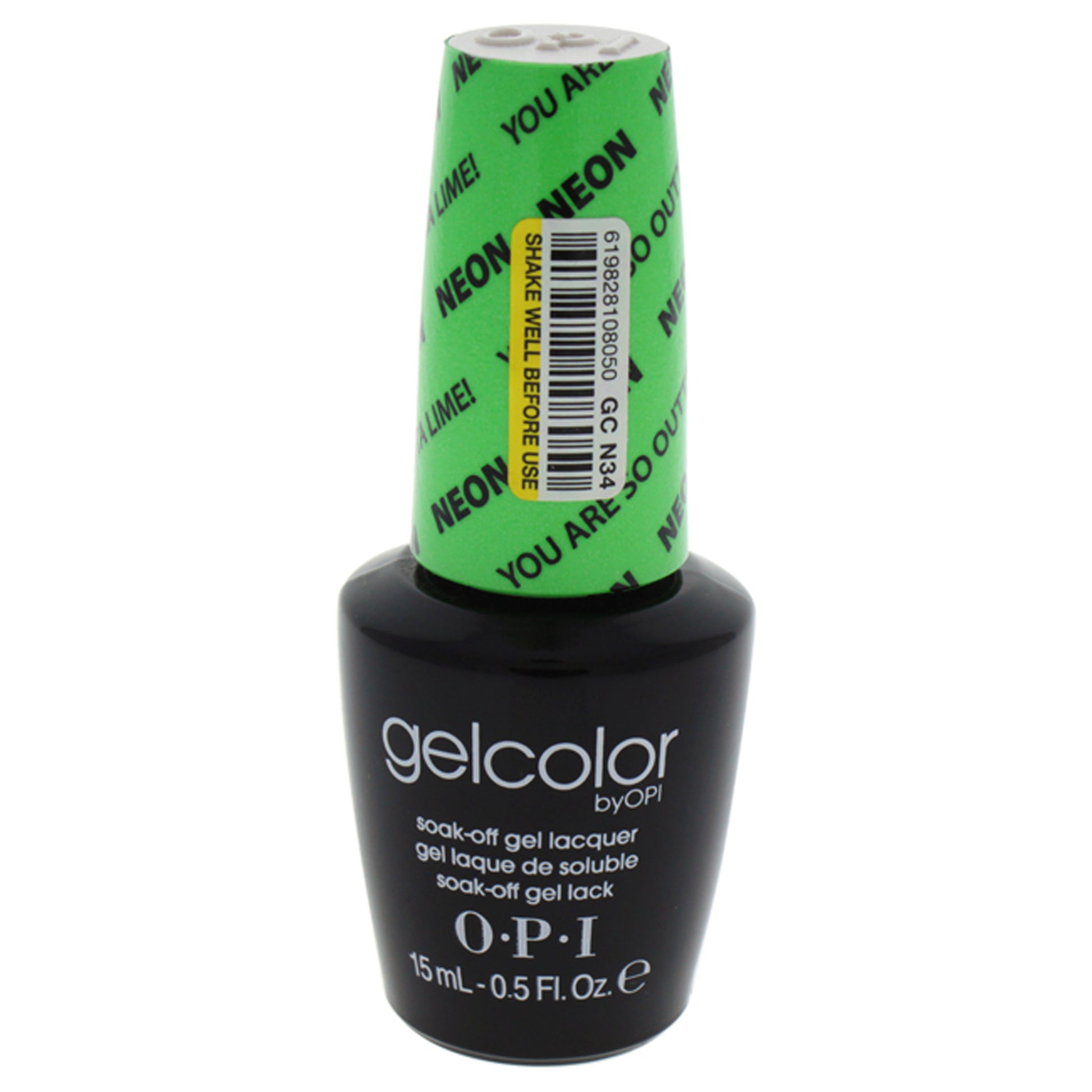OPI GelColor Soak-Off Gel Lacquer