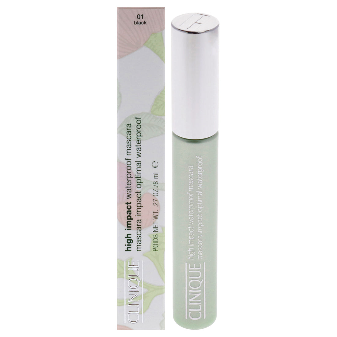 High Impact Waterproof Mascara - 01 Black