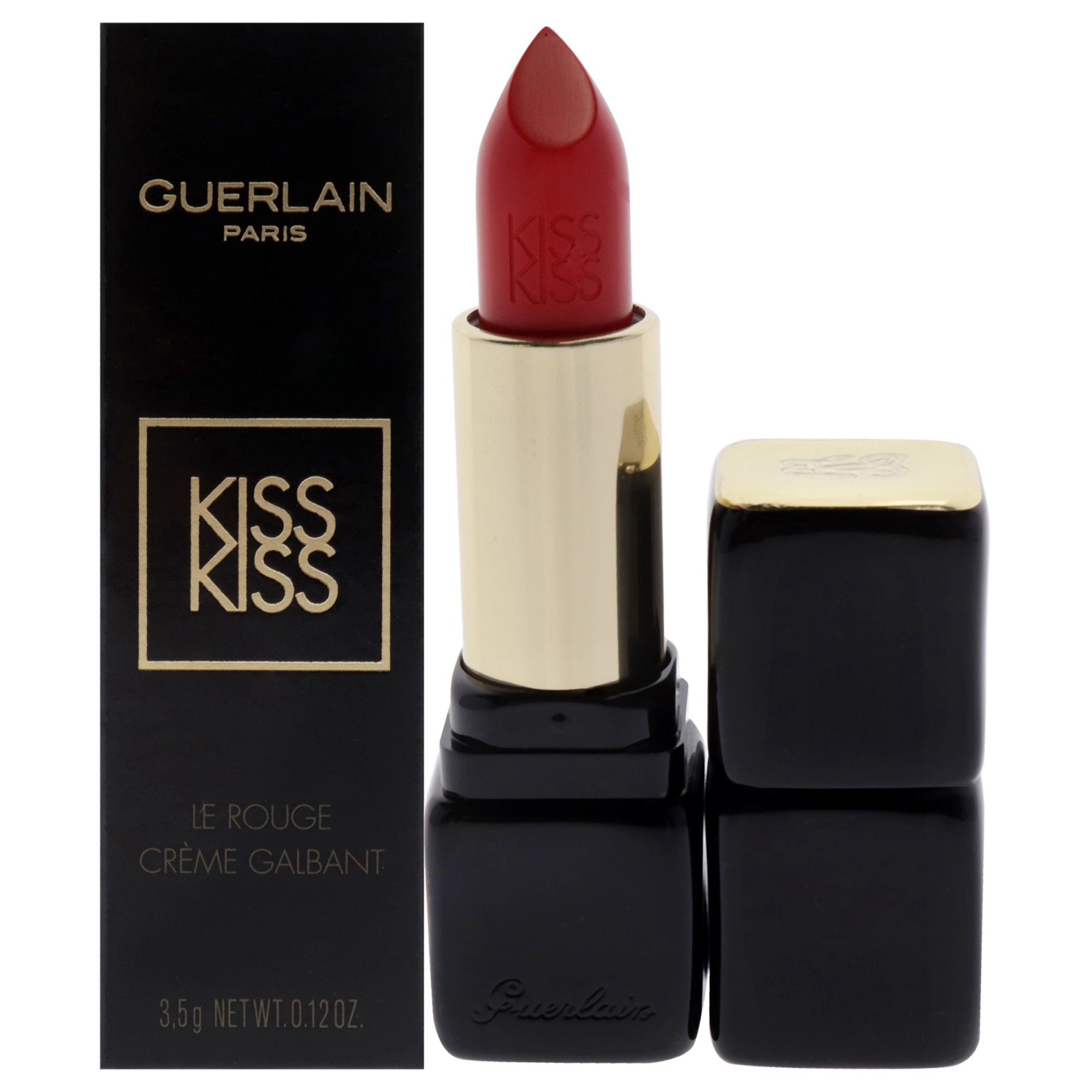 KissKiss Shaping Cream Lip Colour - # 345 Orange Fizz by Guerlain for Women 0.12 oz Lipstick