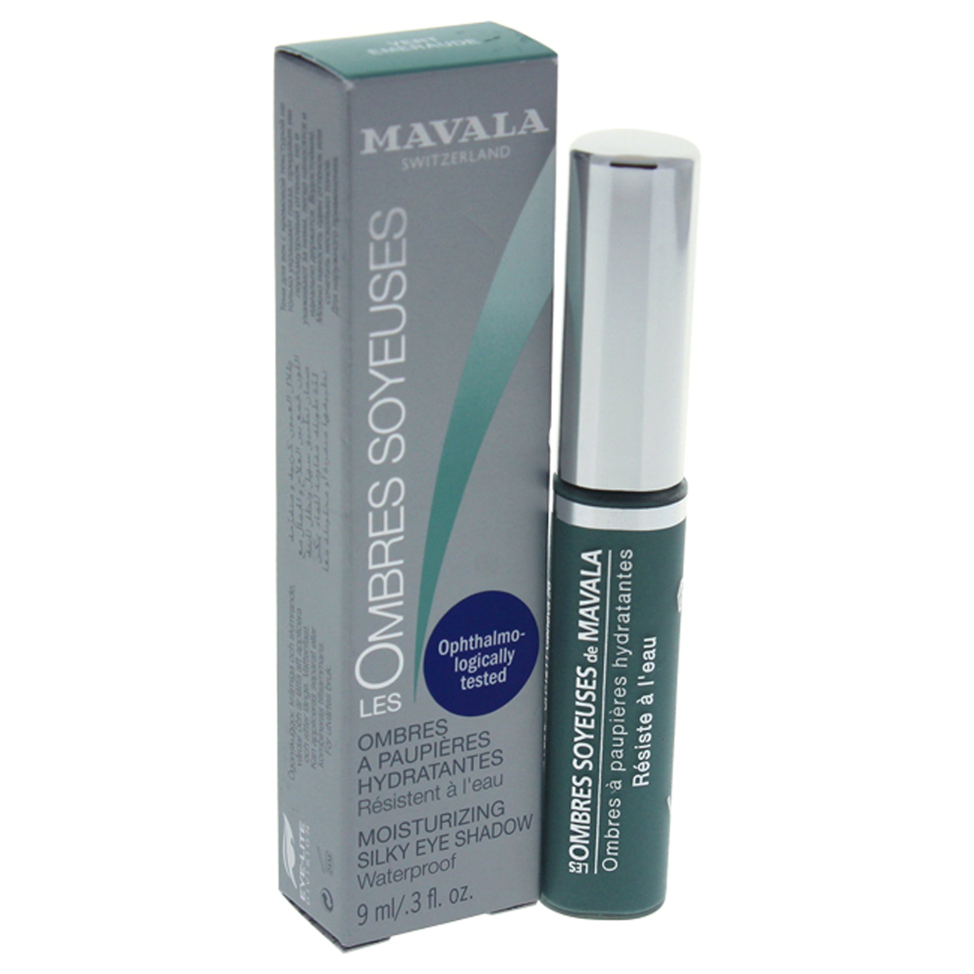 Les Ombres Soyeuses Moisturizing Silky Eye Shadow Waterproof - Vert Emeraude