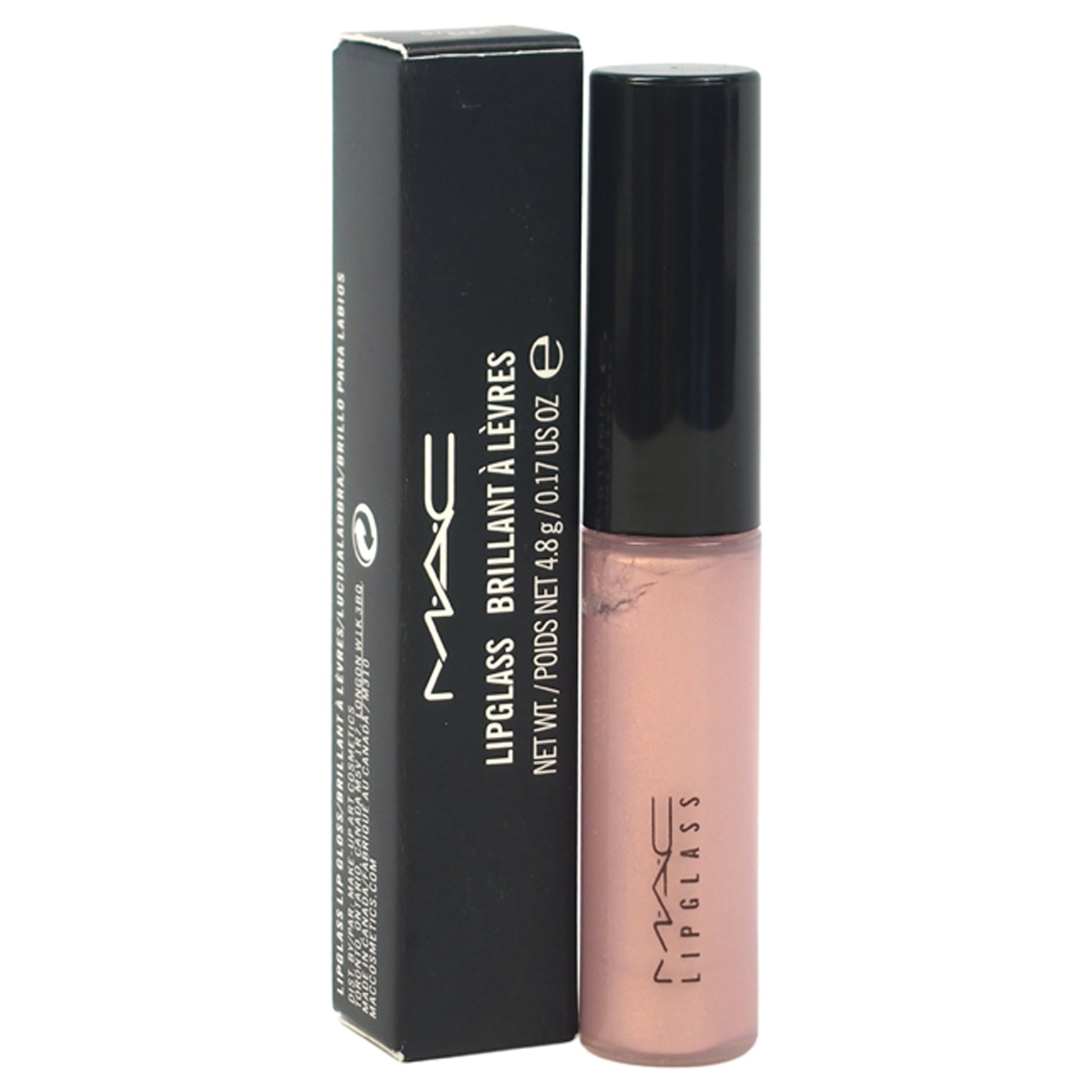 LipGlass Lip Gloss - Oyster Girl by MAC for Women - 0.10 oz Lip Gloss