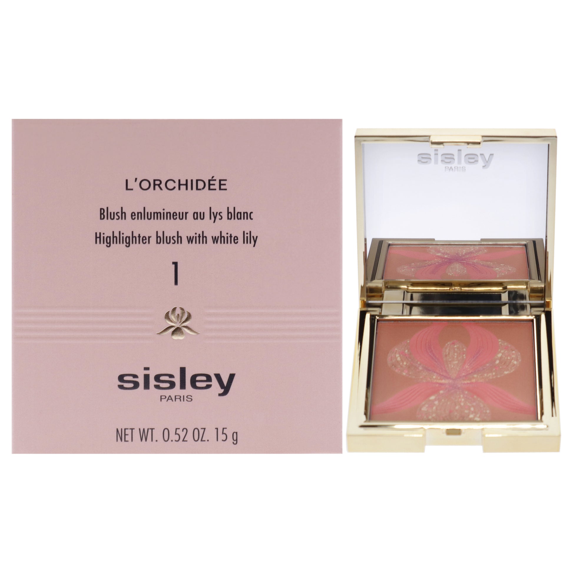 Sisley LOrchidee Highlighter Blush With White Lily