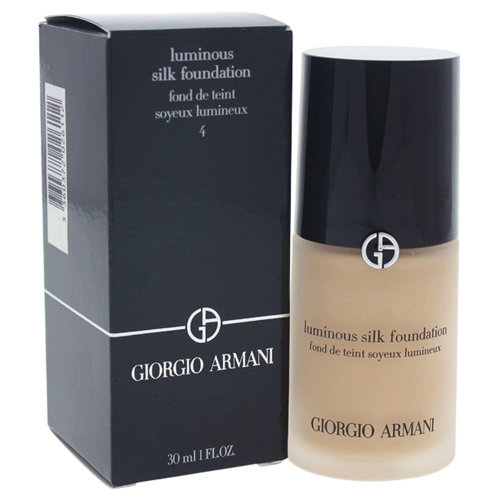 Luminous Silk Foundation - # 4 Light Golden by Giorgio Armani for Women - 1 oz Foundation