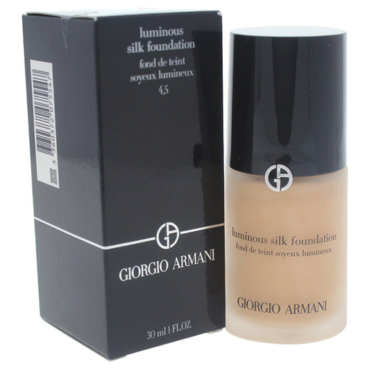 Luminous Silk Foundation - # 4.5 Light/Neutral by Giorgio Armani for Women - 1 oz Foundation