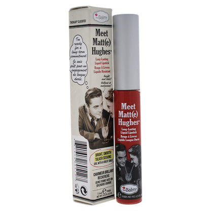 the Balm Meet Matte Hughes Long Lasting Liquid Lipstick