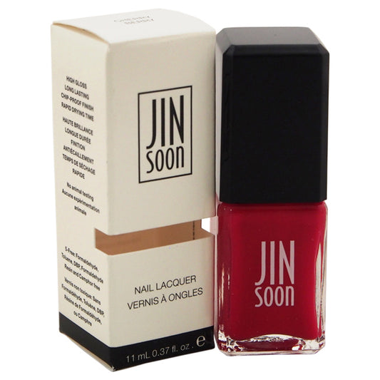 Nail Lacquer - Cherry Berry by JINsoon for Women - 0.37 oz Nail Polish