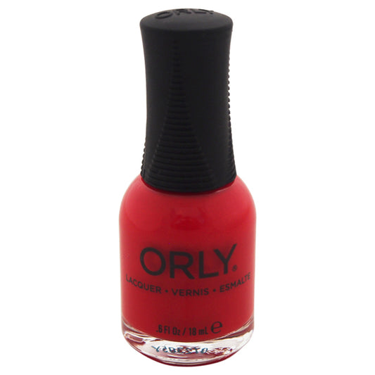 Nail Lacquer - 20001 Haute Red by Orly for Women - 0.6 oz Nail Polish