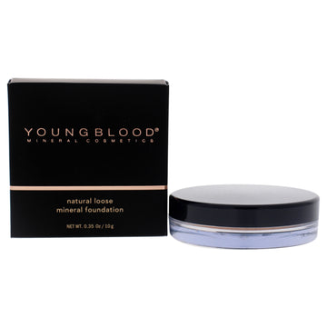 Natural Loose Mineral Foundation - Sunglow by Youngblood for Women - 0.35 oz Foundation