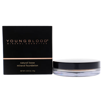 Natural Loose Mineral Foundation - Toffee by Youngblood for Women - 0.35 oz Foundation