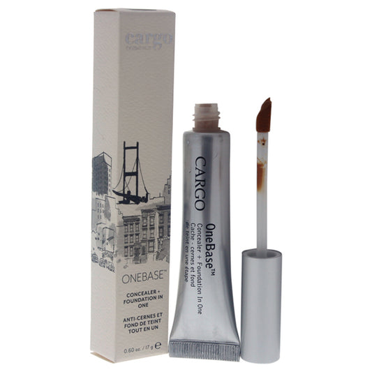 Onebase Concealer + Foundation - # 45 Medium/Dark with Golden Undertone by Cargo for Women - 0.6 oz Foundation