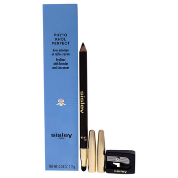 Phyto Khol Perfect Eyeliner With Blender and Sharpener - 10 Ebony by Sisley for Women 0.04 oz Eyeliner