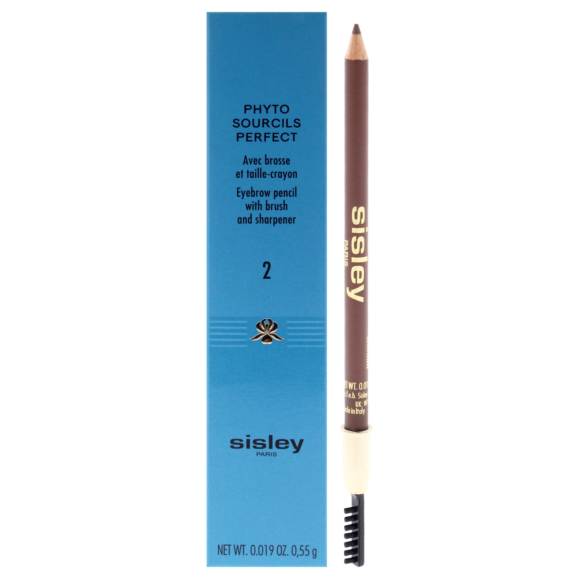 Sisley Phyto Sourcils Perfect Eyebrow Pencil With Brush and Sharpener