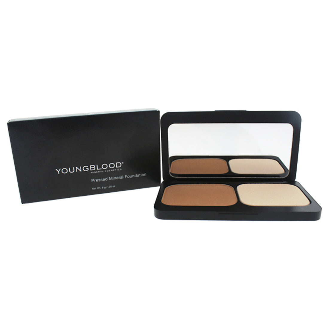 Pressed Mineral Foundation - Coffee by Youngblood for Women 0.28 oz Foundation